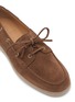 Detail View - Click To Enlarge - BRUNELLO CUCINELLI - Lace Up Suede Loafers