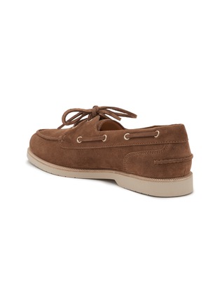  - BRUNELLO CUCINELLI - Lace Up Suede Loafers