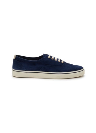 Main View - Click To Enlarge - BRUNELLO CUCINELLI - Low Top Suede Men's Sneakers
