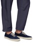 Figure View - Click To Enlarge - BRUNELLO CUCINELLI - Low Top Suede Men's Sneakers