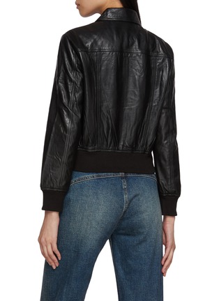 Back View - Click To Enlarge - R13 - Berlin Leather Jacket