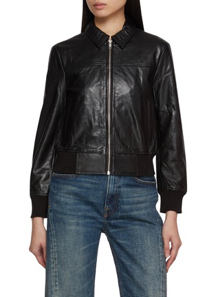 Main View - Click To Enlarge - R13 - Berlin Leather Jacket