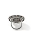 Detail View - Click To Enlarge - JOHN HARDY - Moon Door 18K Rose Gold Sterling Silver Pink Sapphire Mother Of Pearl Ring — Size 7