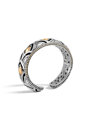 Detail View - Click To Enlarge - JOHN HARDY - Legends Naga Gold Sterling Silver Kick Cuff — Size M