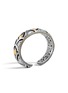 Detail View - Click To Enlarge - JOHN HARDY - Legends Naga Gold Sterling Silver Kick Cuff — Size M