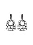 Main View - Click To Enlarge - JOHN HARDY - Kali Sterling Silver Black Sapphire Drop Earrings