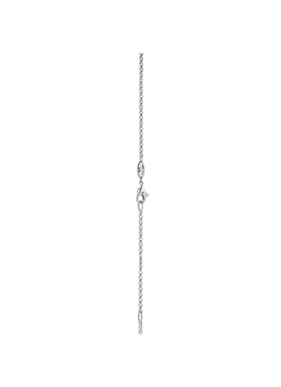 Detail View - Click To Enlarge - JOHN HARDY - Moon Door 18K Gold Sterling Silver Sapphire Mother Of Pearl Pendant Necklace — Size 26-28