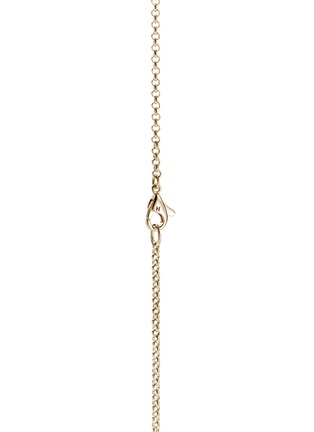 Detail View - Click To Enlarge - JOHN HARDY - Pebble Heart 14K Gold Diamond Bracelet — Size US