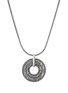 Detail View - Click To Enlarge - JOHN HARDY - Rata 14K Gold Sterling Silver Pendant Necklace — Size 18-20
