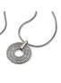  - JOHN HARDY - Rata 14K Gold Sterling Silver Pendant Necklace — Size 18-20
