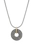 Main View - Click To Enlarge - JOHN HARDY - Rata 14K Gold Sterling Silver Pendant Necklace — Size 18-20