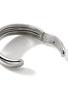  - JOHN HARDY - Surf Sterling Silver Diamond Hinged Cuff — Size M