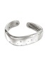 Main View - Click To Enlarge - JOHN HARDY - Surf Sterling Silver Diamond Hinged Cuff — Size M