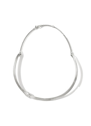  - JOHN HARDY - Surf Sterling Silver Necklace — Size 16-17