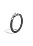 Detail View - Click To Enlarge - JOHN HARDY - Legends Naga Sterling Silver Black Sapphire Ruby Bracelet — Size M