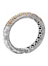 Detail View - Click To Enlarge - JOHN HARDY - Legends Naga Gold Sterling Silver Slim Flex Cuff — Size M