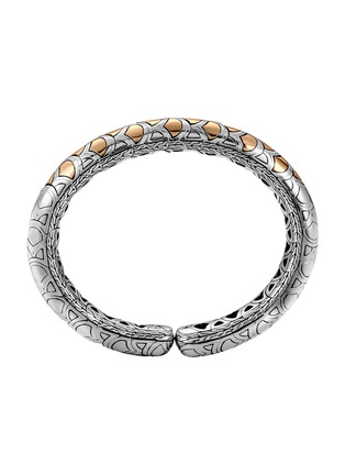 Main View - Click To Enlarge - JOHN HARDY - Legends Naga Gold Sterling Silver Slim Flex Cuff — Size M