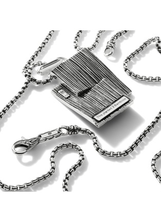 Detail View - Click To Enlarge - JOHN HARDY - Bamboo Sterling Silver Pendant Necklace — Size 22