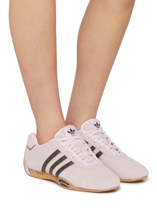 Figure View - Click To Enlarge - ADIDAS - Adi Racer Lo Suede Women's Sneakers