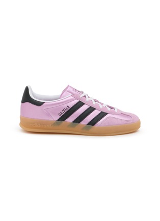Main View - Click To Enlarge - ADIDAS - Gazelle Indoor Leather Low Top Women's Sneakers