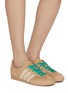 Figure View - Click To Enlarge - ADIDAS - x Wales Bonner Japan Pony Hair Women's Sneakers