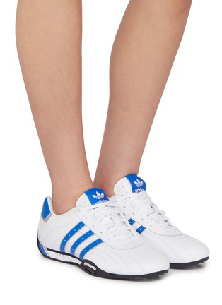 Figure View - Click To Enlarge - ADIDAS - Adi Racer Lo Leather Women's Sneakers