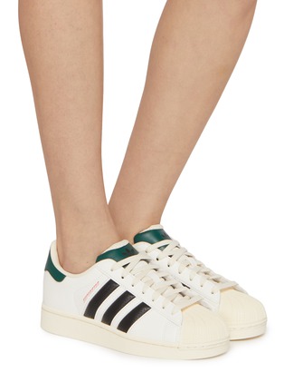 Figure View - Click To Enlarge - ADIDAS - Superstar II Low Top Women's Sneakers