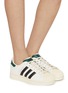 Figure View - Click To Enlarge - ADIDAS - Superstar II Low Top Women's Sneakers