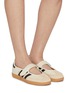 Figure View - Click To Enlarge - ADIDAS - Samba Jane Leather Women's Sneakers