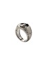 Detail View - Click To Enlarge - JOHN HARDY - ID Onyx Sterling Silver Anchor Signet Ring — Size 9