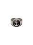 Main View - Click To Enlarge - JOHN HARDY - ID Onyx Sterling Silver Anchor Signet Ring — Size 9