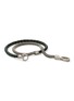 Detail View - Click To Enlarge - JOHN HARDY - Sterling Silver Leather Double Wrap Bracelet — Size UL
