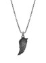 Detail View - Click To Enlarge - JOHN HARDY - Legends Eagle Sterling Silver Box Chain Pendant Necklace — Size 24
