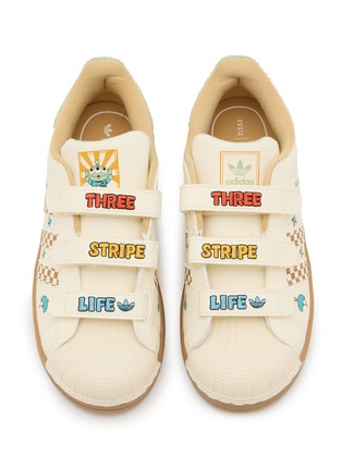 Figure View - Click To Enlarge - ADIDAS - x Disney Pixar Superstar II CF C Velcro Kids' Sneakers