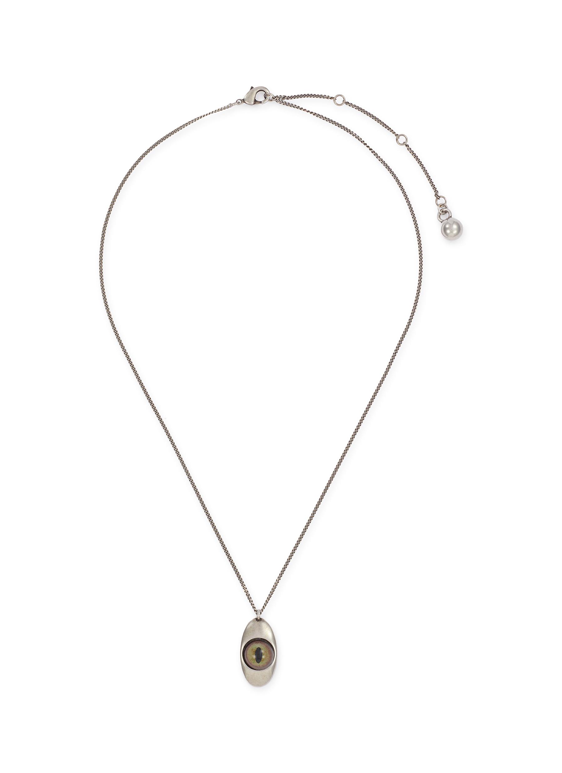 LEMAIRE | Cat Eye Pendant Necklace | Men | Lane Crawford
