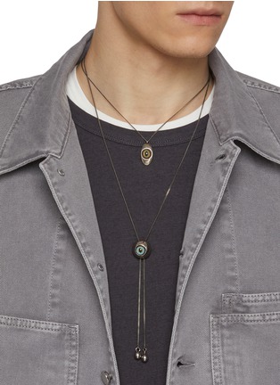 Figure View - Click To Enlarge - LEMAIRE - Cat Eye Pendant Necklace