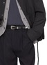 Figure View - Click To Enlarge - LEMAIRE - Minimal Western Leather Belt