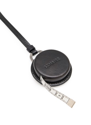 Detail View - Click To Enlarge - LEMAIRE - Molded Tape Leather Necklace