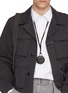 Figure View - Click To Enlarge - LEMAIRE - Molded Tape Leather Necklace