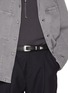 Figure View - Click To Enlarge - LEMAIRE - Minimal Western Leather Belt