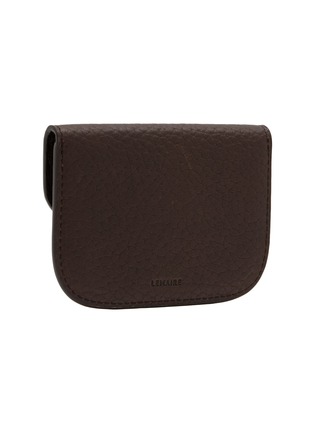 Figure View - Click To Enlarge - LEMAIRE - Soft Tab Leather Card Holder