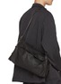 Figure View - Click To Enlarge - LEMAIRE - Small Trench Pocket Leather Shoulder Bag