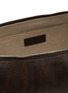 Detail View - Click To Enlarge - LEMAIRE - Large Rail Belt Leather Croissant Bag