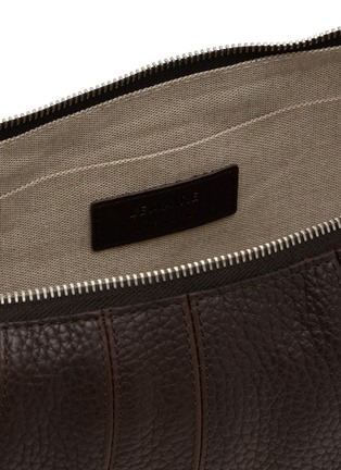 Detail View - Click To Enlarge - LEMAIRE - Medium Rail Belt Croissant Leather Bag