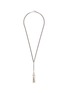 ANN DEMEULEMEESTER Paulu Perfume Silver Pendant Necklace