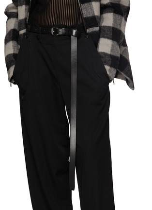 Figure View - Click To Enlarge - ANN DEMEULEMEESTER - Mape Leather Belt