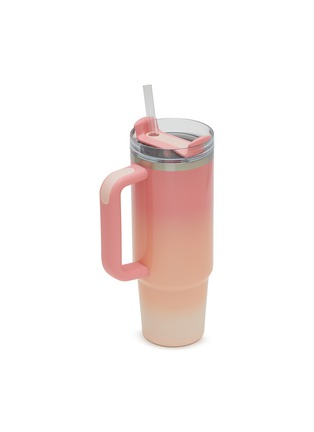 Detail View - Click To Enlarge - STANLEY - The Quencher H2.0 FlowState™ Tumbler 30oz — Pink Mesa Sunset