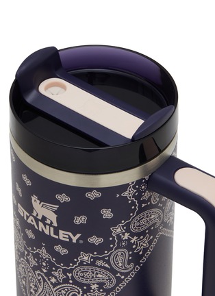 Detail View - Click To Enlarge - STANLEY - The Quencher H2.0 FlowState™ Tumbler 30oz — Blue Corn Paisley