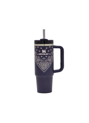 Main View - Click To Enlarge - STANLEY - The Quencher H2.0 FlowState™ Tumbler 30oz — Blue Corn Paisley