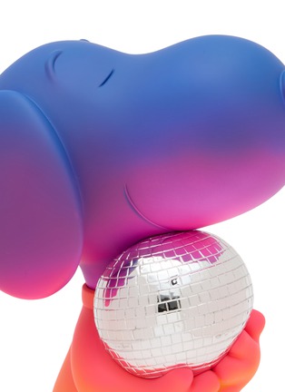 Detail View - Click To Enlarge - LEBLON DELIENNE - x Peanuts Snoopy Disco Sculpture — Gradient Orange & Purple